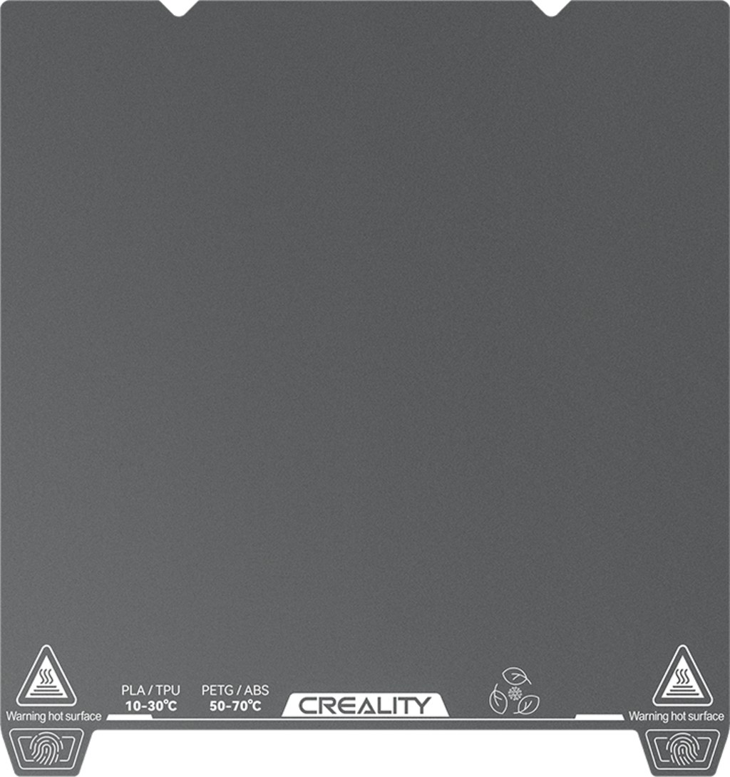 Creality  Cold Printing Build Plate, 235 x 235 mm    Exzellente Haftung ohne Hitze!