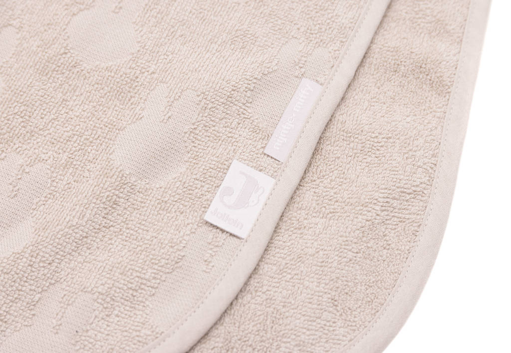 badstof badponcho Miffy Jacquard Nougat
