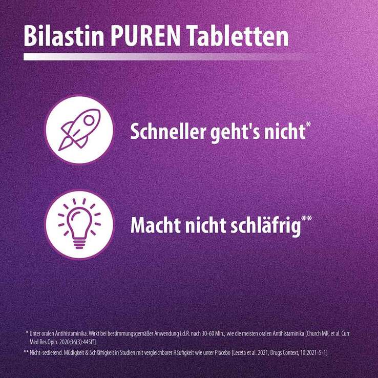 Bilastin Puren 20 mg Tabletten, 50 St