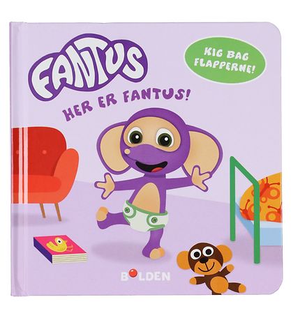 Forlaget Bolden Buch - Fantus: Hier ist Fantus! - Dänisch