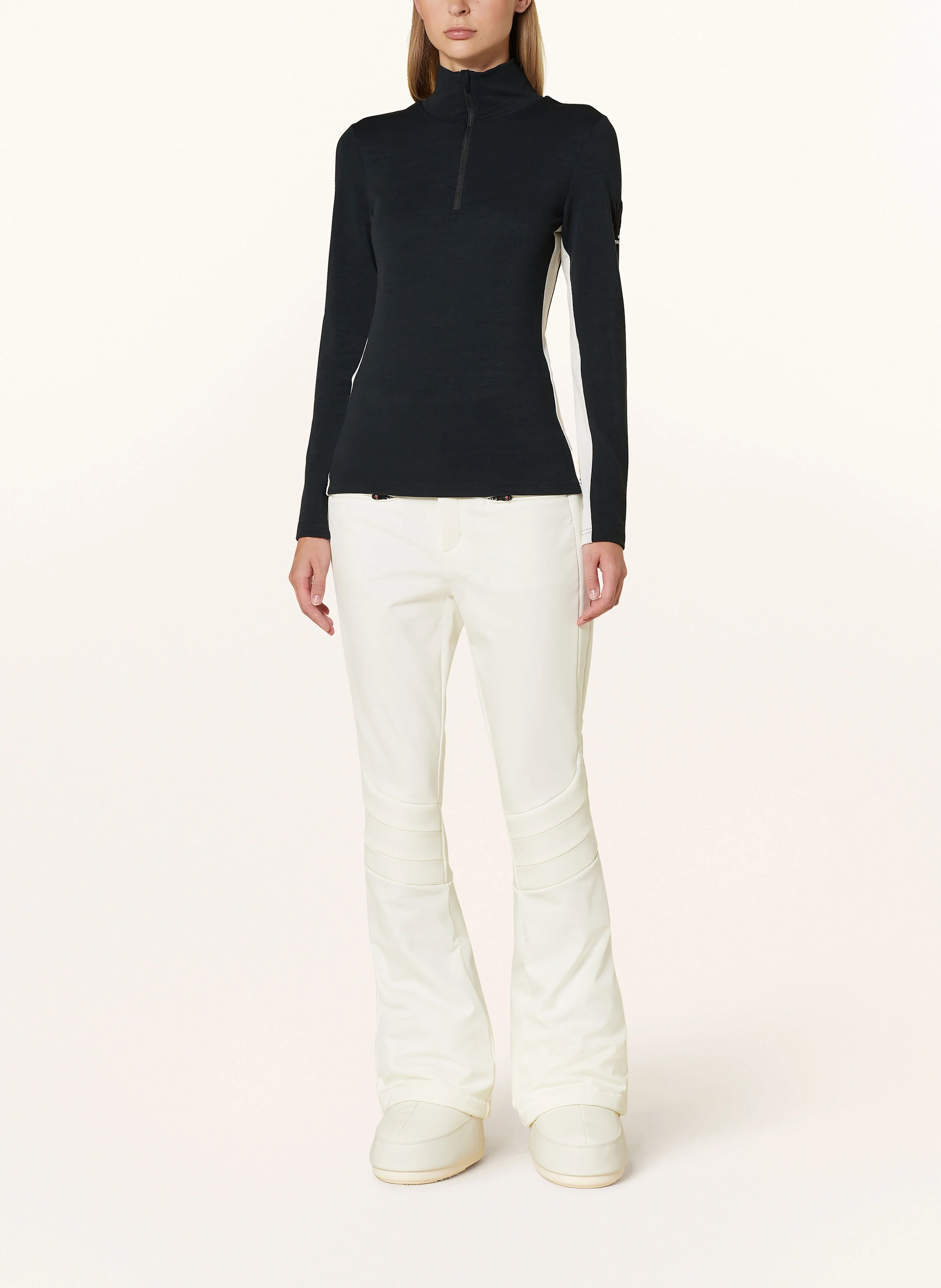 WE NORWEGIANS Piqué-Midlayer VOSS aus Merinowolle