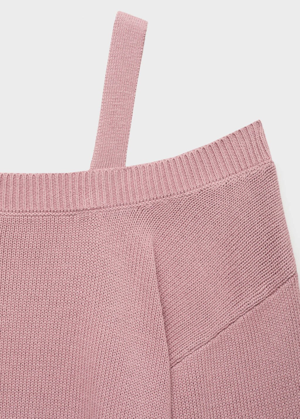 MANGO TEEN trui roze fijn gebreid