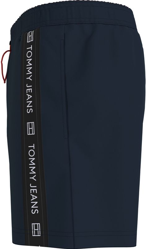 Tommy Hilfiger - Heren Zwemshort - Blauw - Polyester - Met Mesh Binnenbroek