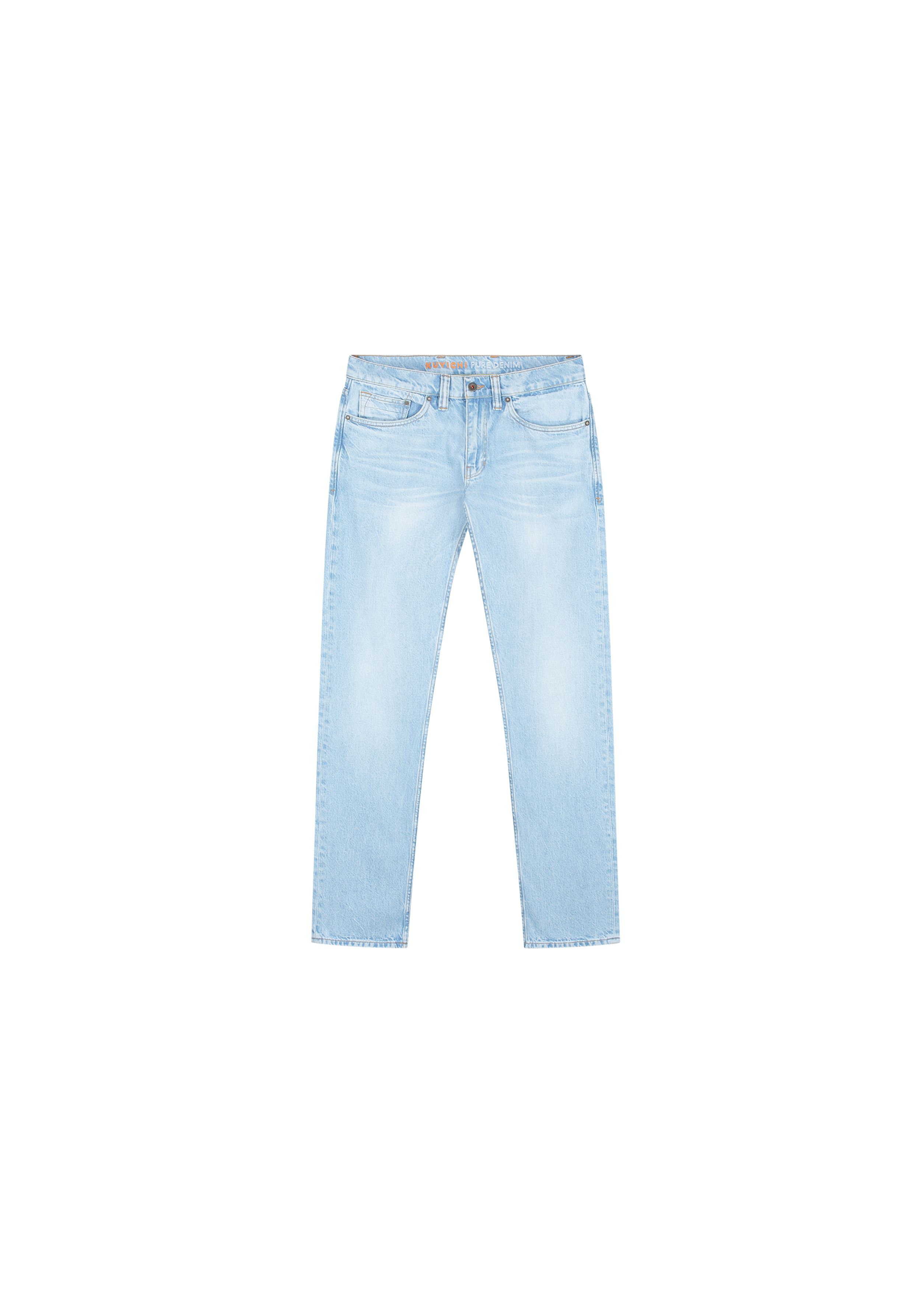 Kuyichi Herren-Jeans Scott Regular Light Blue