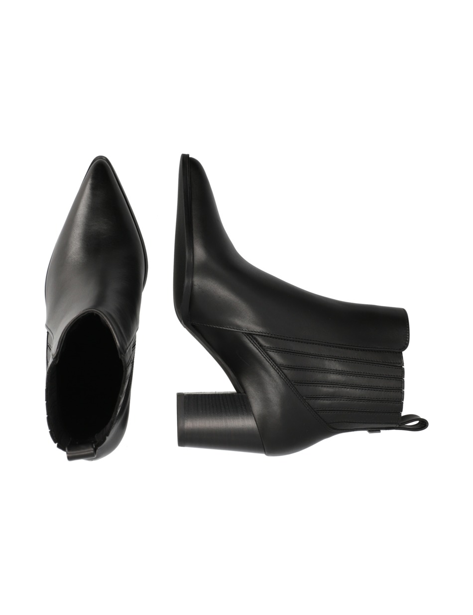 Glattleder Stiefelette