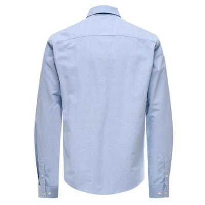 Chemise à manches longues homme Onsneil Life Organic Oxford Shir ONLY AND SONS