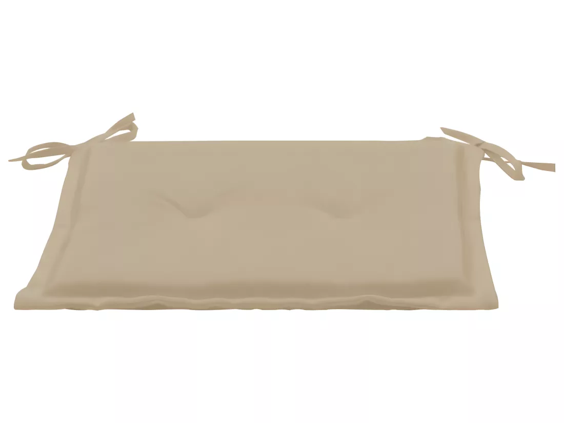 lot de 4 coussins beige 40 x 40 x 3 cm DEC021724