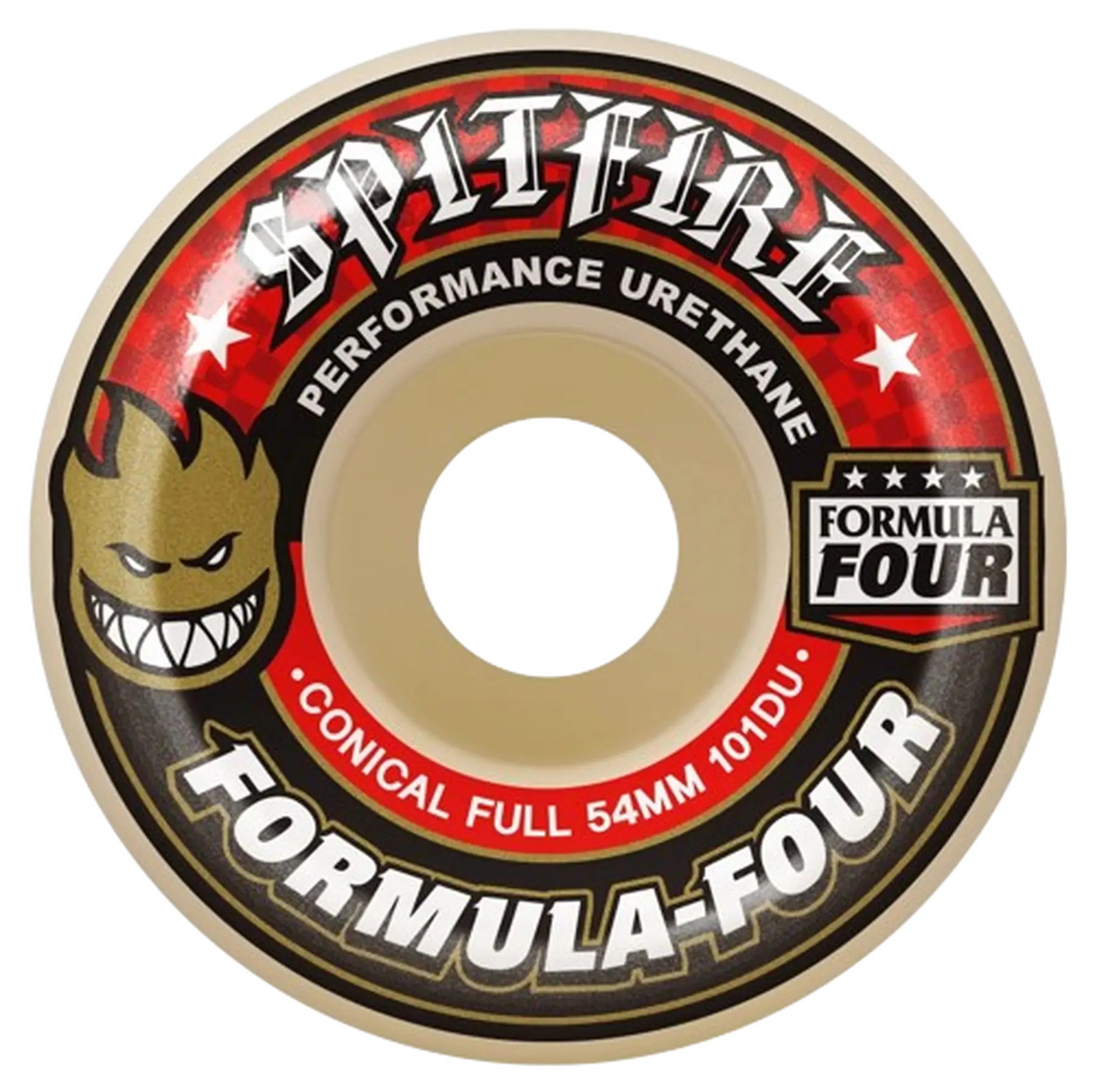 Spitfire Formula Four 101A Conical Skateboard hjul 4-pak