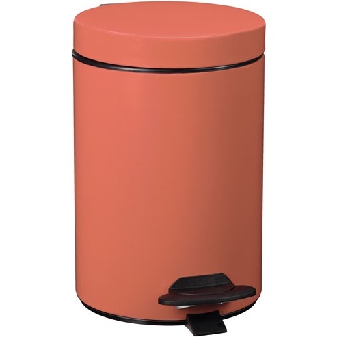 Poubelle Cyjeu 3l corail mat lisse