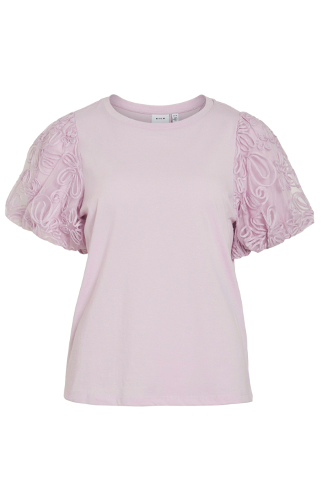 Vila roze dames t-shirt