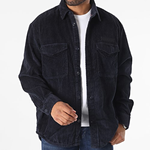Surchemise Corduroy Solid 2903 Bleu Marine