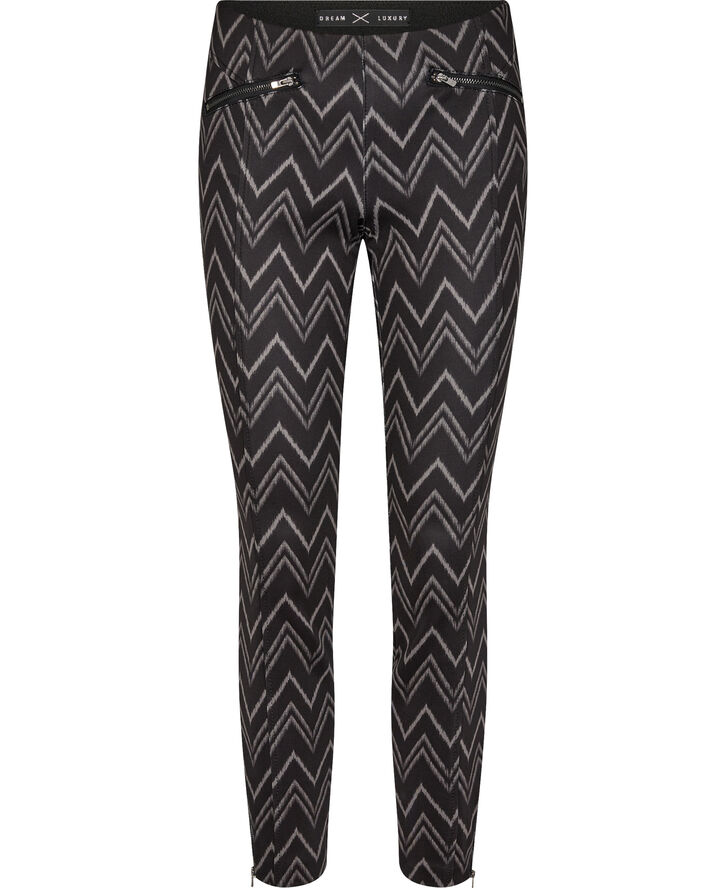 MAC Jeans DREAM ANKLE Zig zag print