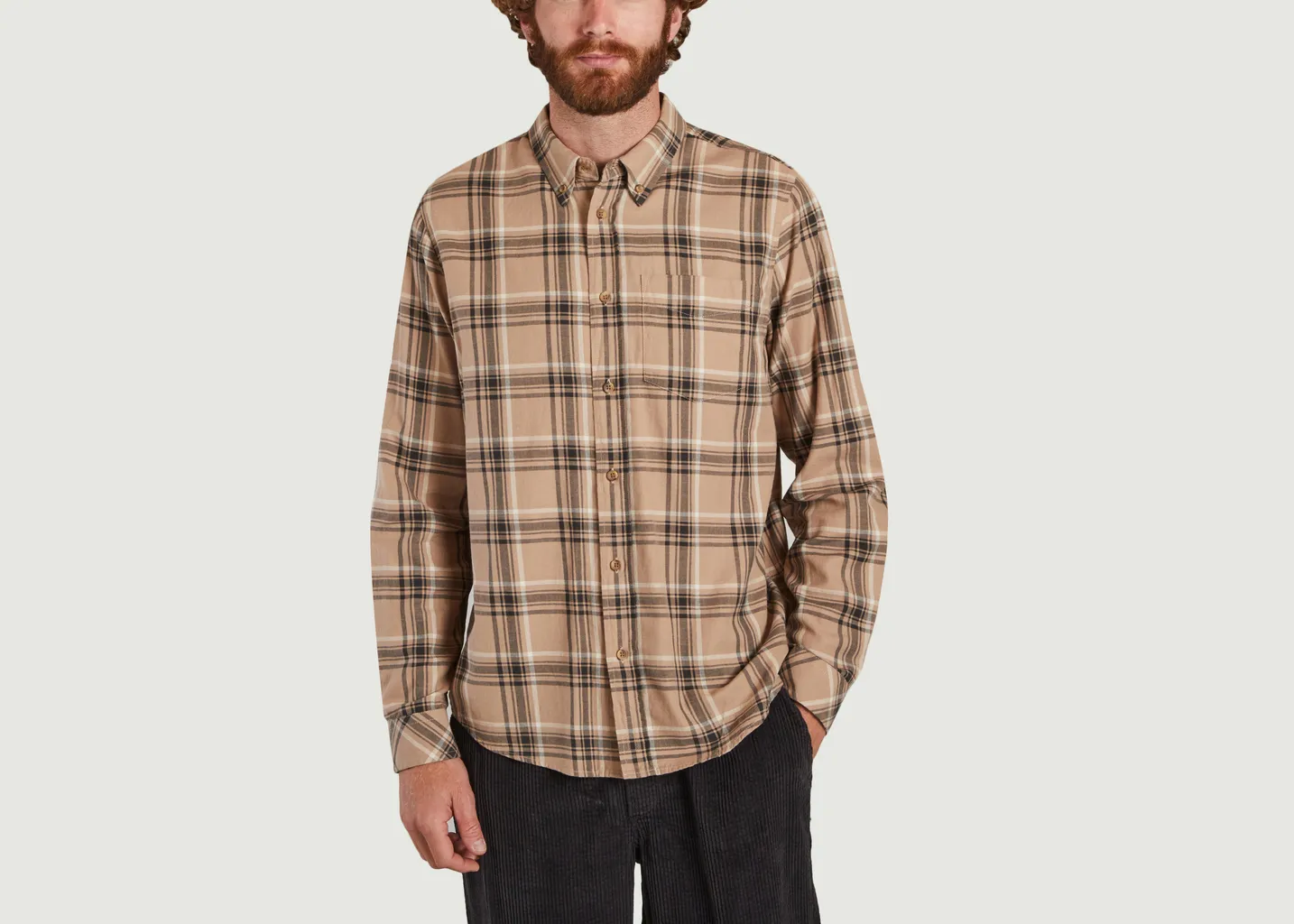 Chemise Sergé à Carreaux Chuck Nudie Jeans