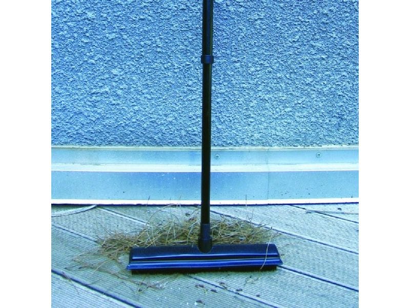 MSV Besen 100475 mit Teleskopstiel Schrubber mit Teleskopstiel aus Gummi