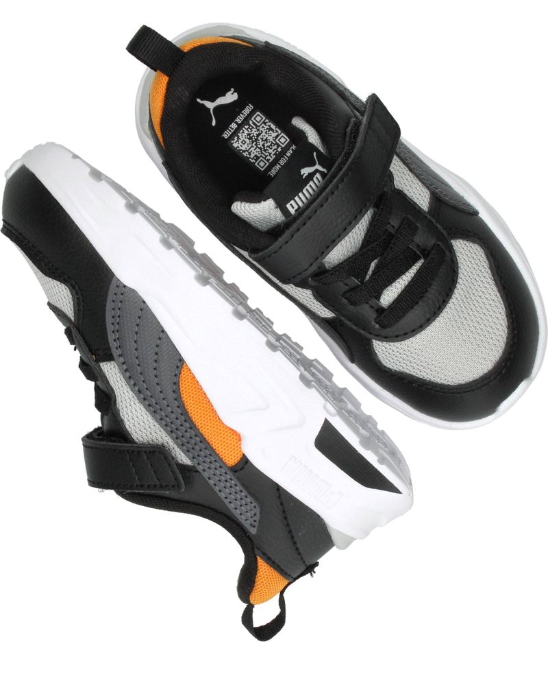 Puma Trinity 2 LT Sneakers Zwart Jongens