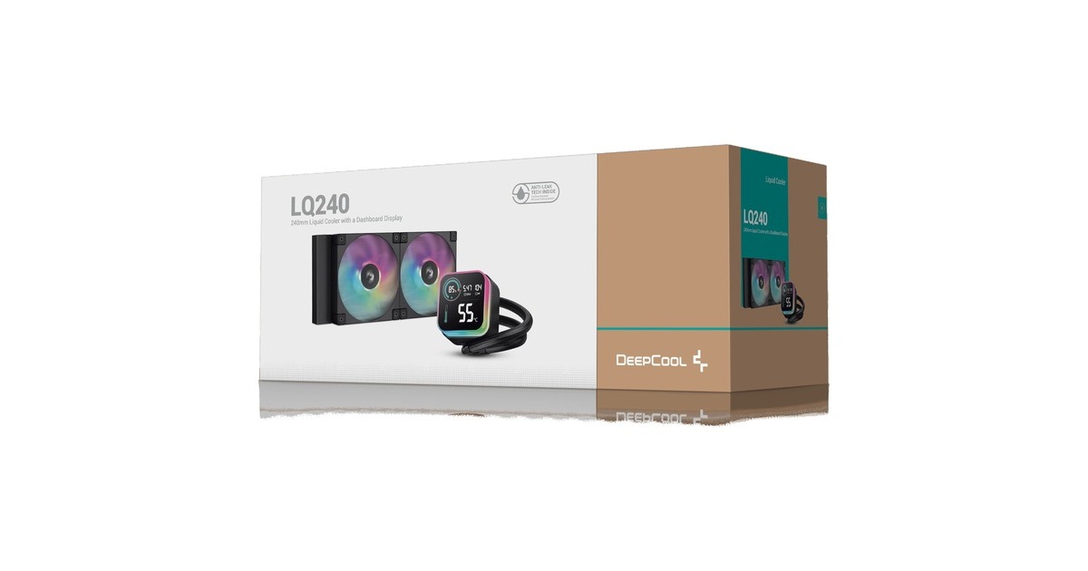 DeepCoolLQ240 waterkoeling  (Zwart)