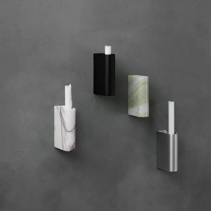 Northern - Monolith Wandkerzenhalter, Aluminium