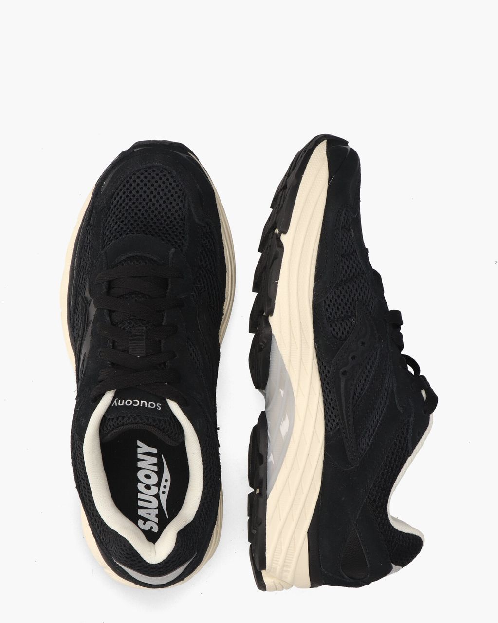 Saucony ProGrid Omni 9 Premium Zwart Herensneakers