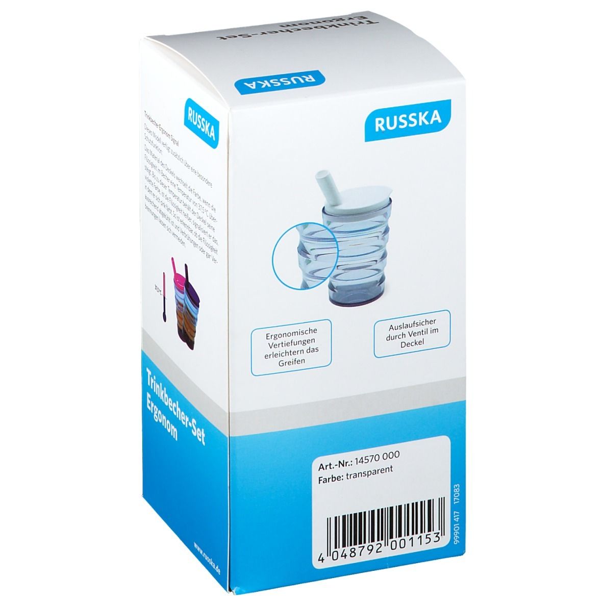 Trinkbecher »Ergonom« transparent
