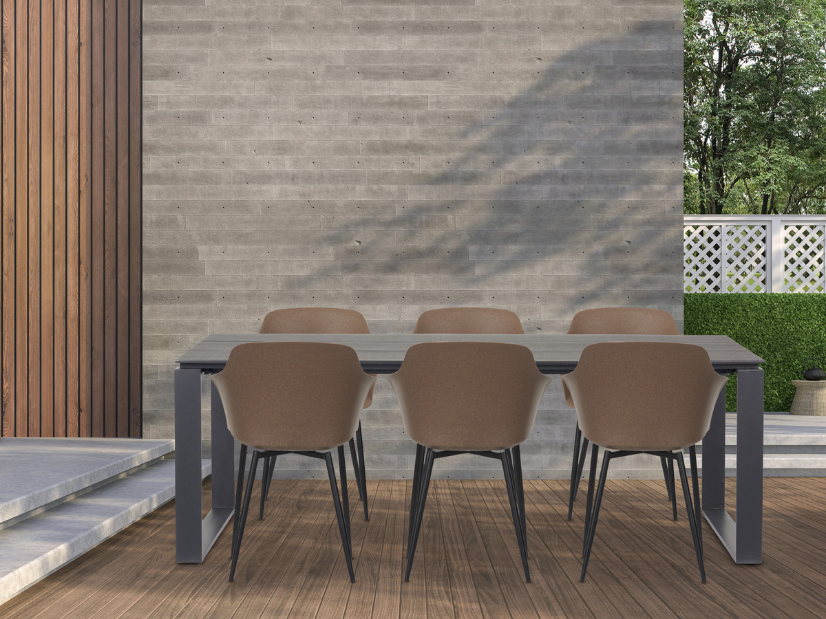 Tuintafel Jens zwart