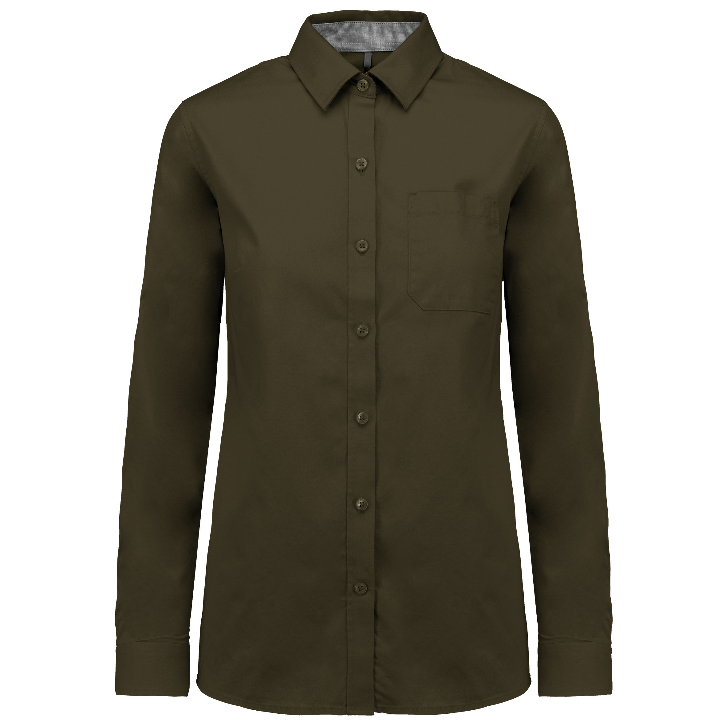 Kariban K585 - Chemise coton Nevada manches longues femme