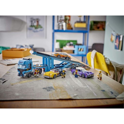 LEGO City Biltransport Med Sportsvogne - 60408
