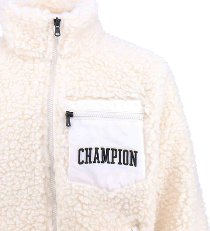 Champion Fashion Fleecejakke - Full Zip Top - Hvid