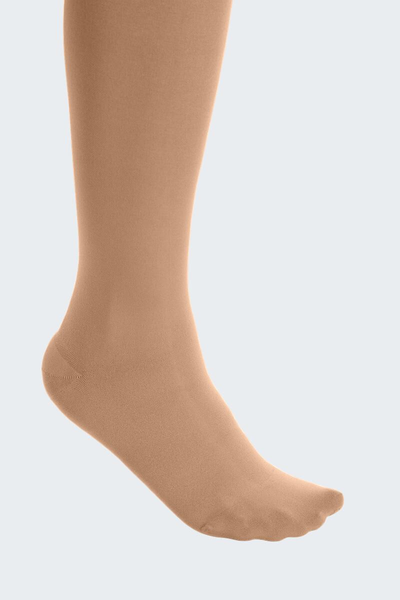 mediven® cotton CCL1 AD Kompressionsstrümpfe kurz (34-38 cm) mit Trikotabschlussrand