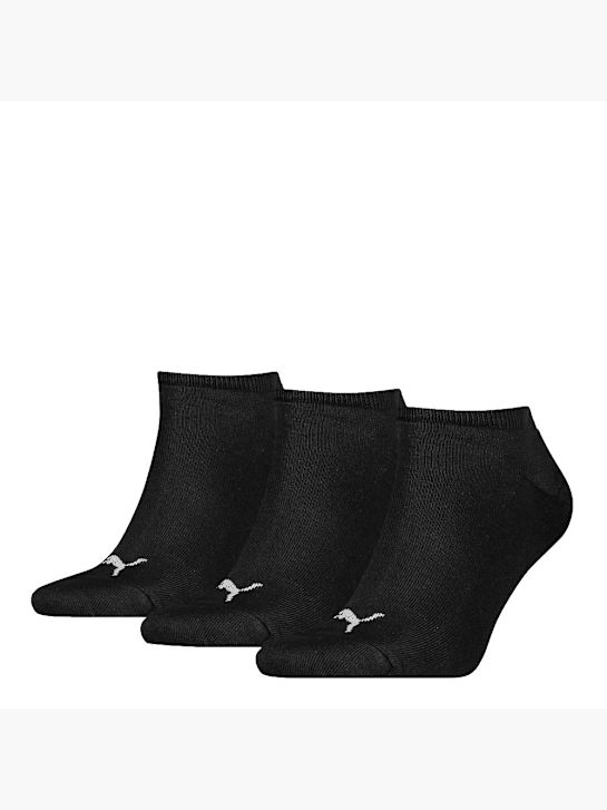 PUMA 3 Pack Socken Schwarz