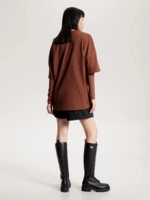 Camiseta oversized essencial unissex