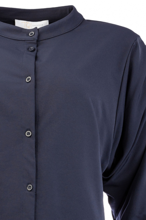 TQ Amsterdam blauwe dames blouse