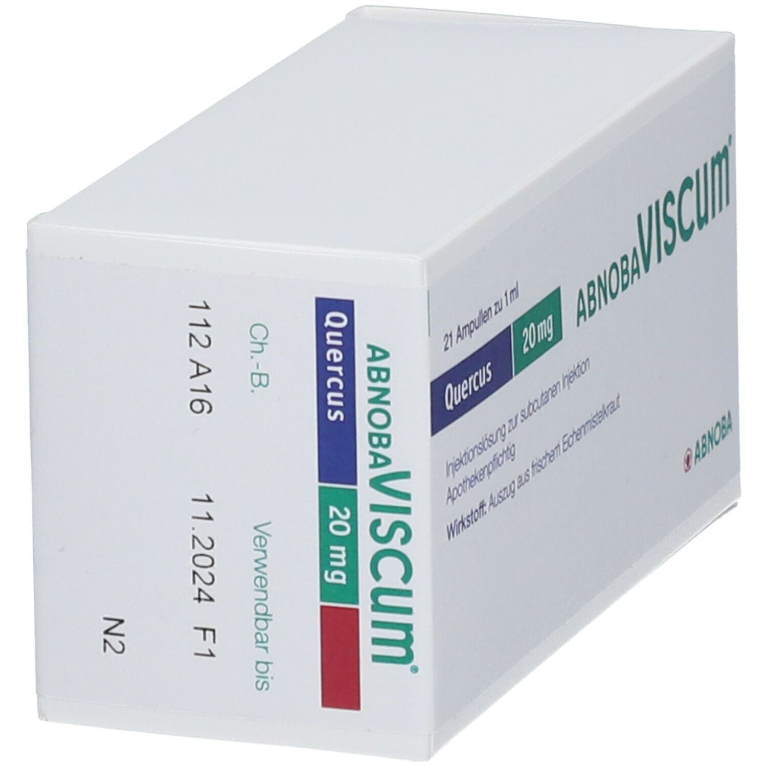abnobaVISCUM® Quercus 20 mg Ampullen