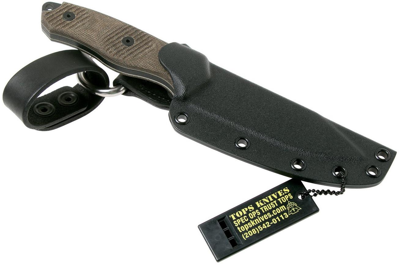 TOPS Knives Trail Seeker TLSR-01 outdoormes, Luis Murillo design