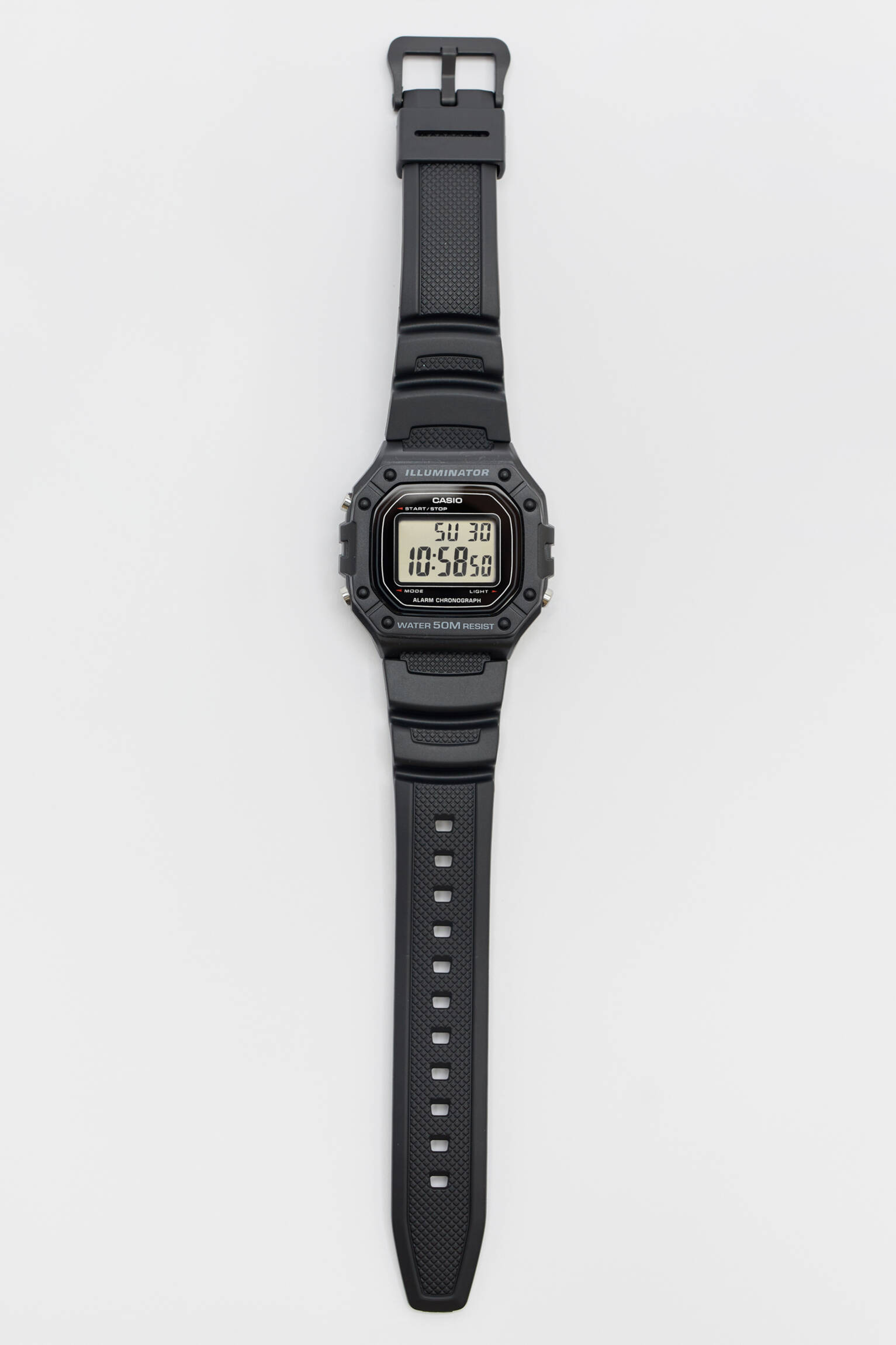 Relógio digital CASIO W-218H-1AVEF preto - Vários modelos