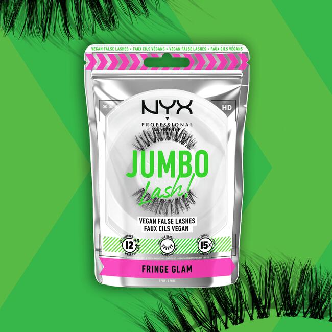 NYX Professional Makeup Jumbo Vegan False Lashes Fringe Glam