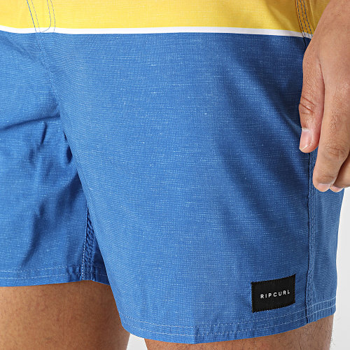 Short De Bain Allover Semi Elastic 04AMBO Bleu Roi Sunset