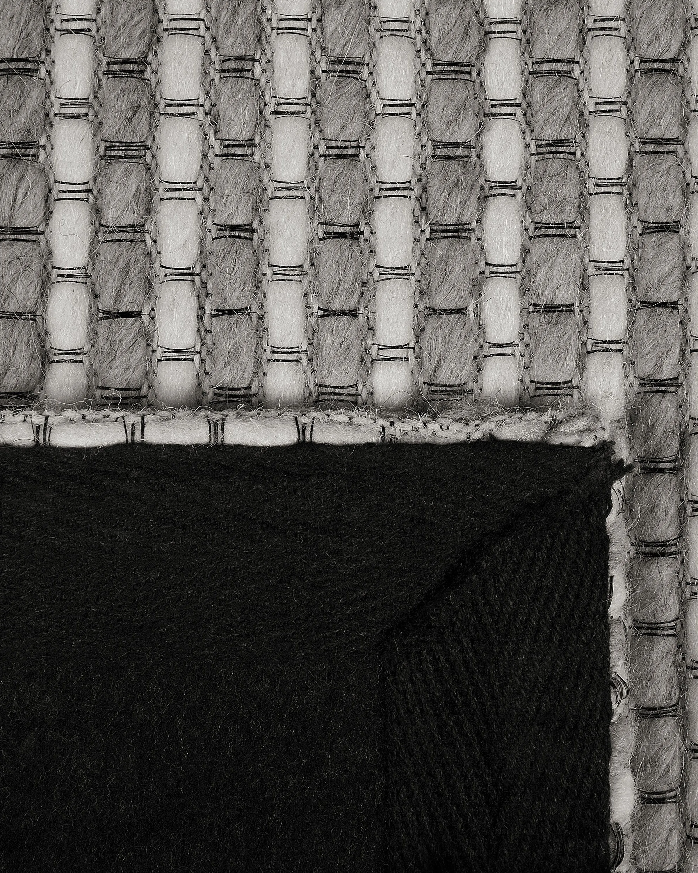 Vloerkleed KILIS Grijs 160 x 230 cm Wol
