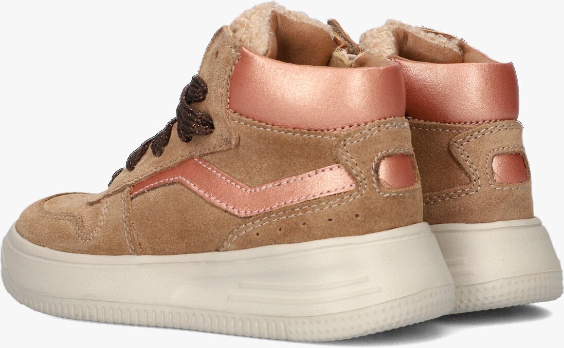 TON & TON cognac ton & ton hoge sneaker swann