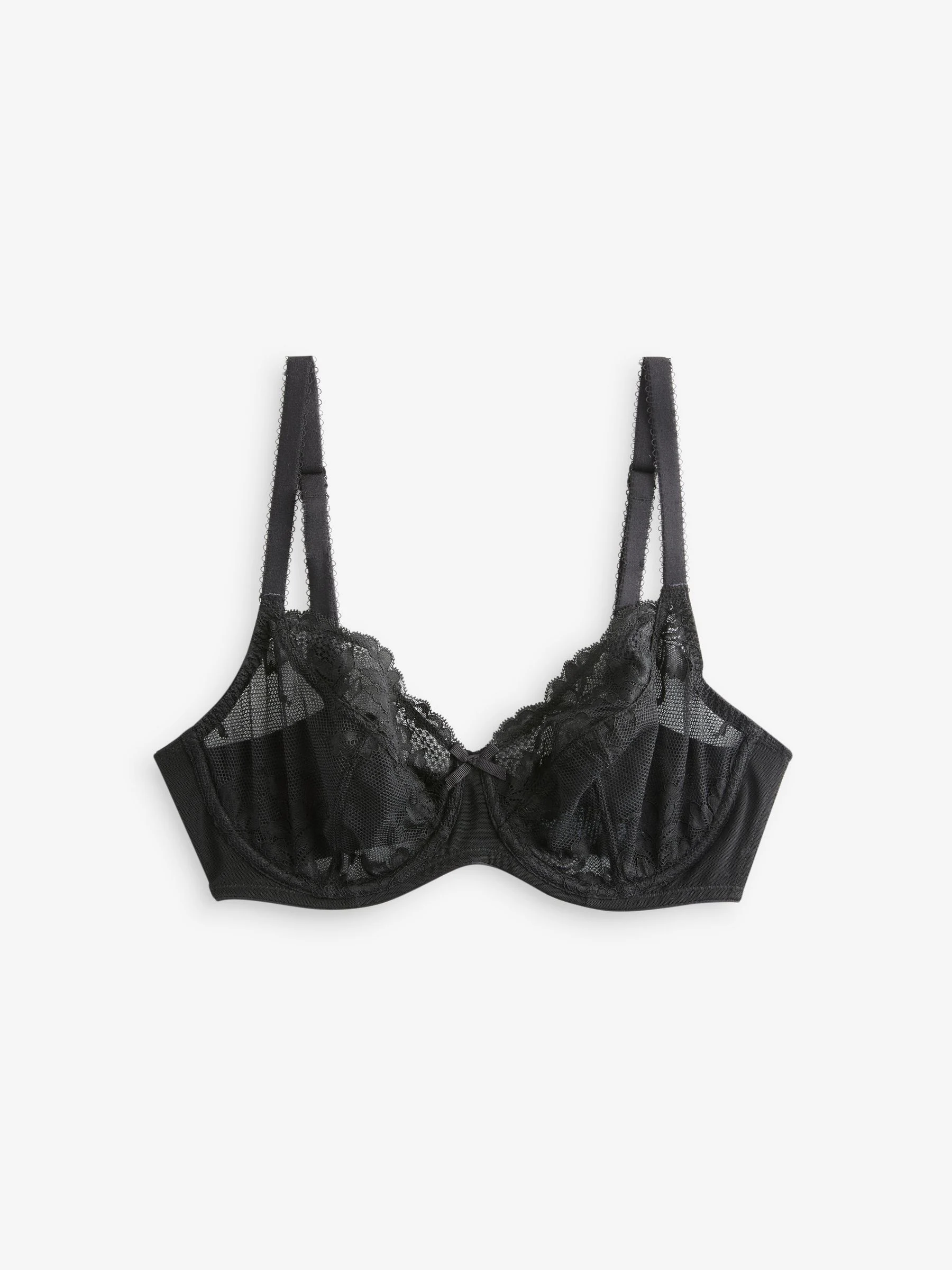 Zwart/praline huidskleur - Verpakking van 2 kanten beha's cup DD+