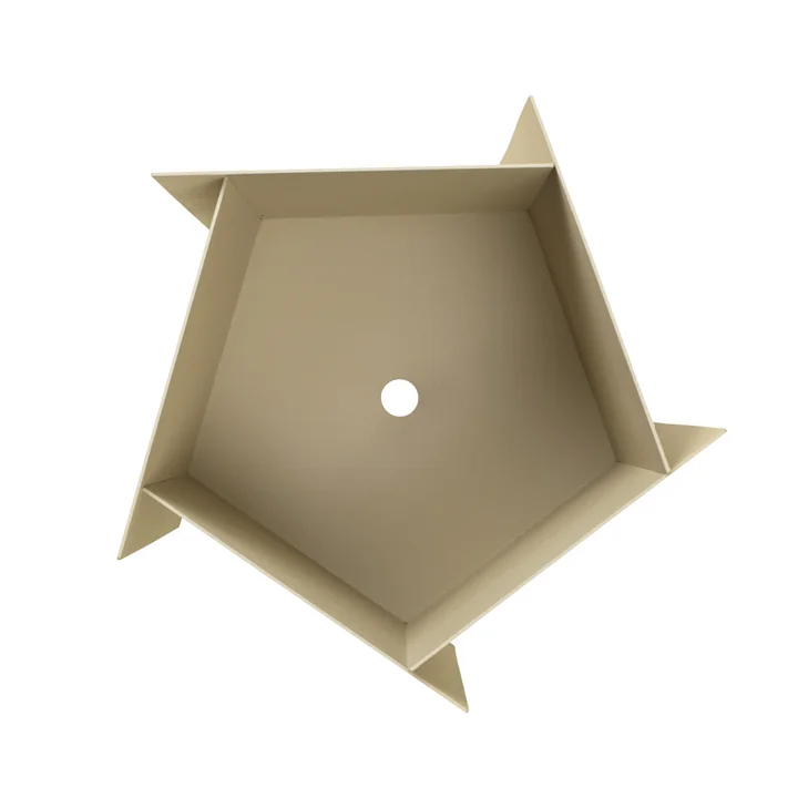 Ferm Living - Fragma Pflanztopf, Ø 27,5 x H 49 cm, cashmere