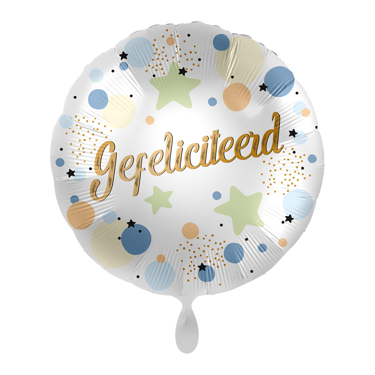 Gefeliciteerd Helium Ballon Leeg