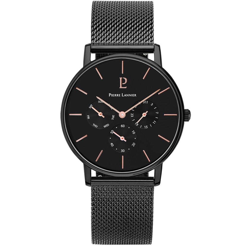 Montre Pierre Lannier Collection Cityline Noir