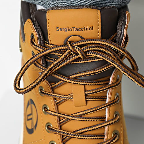 Baskets Aosta STM0099S Camel Dark Brown