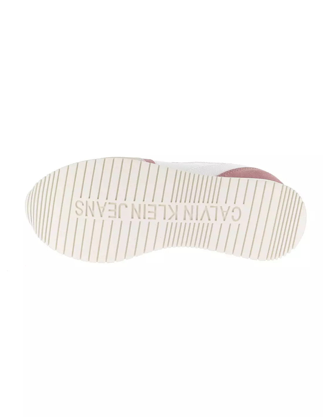 CALVIN KLEIN JEANS RUNNER LOW LACE MIX - Baskets White