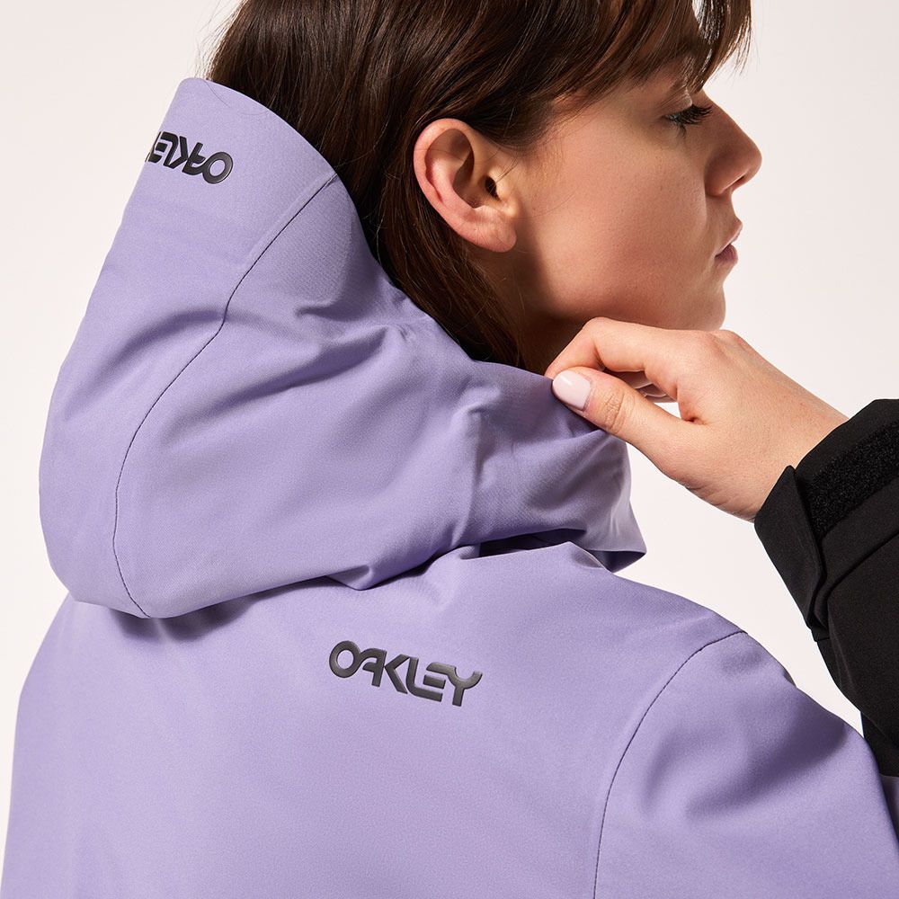 Oakley TNP TBT - Veste ski Femme blackout/new lilac