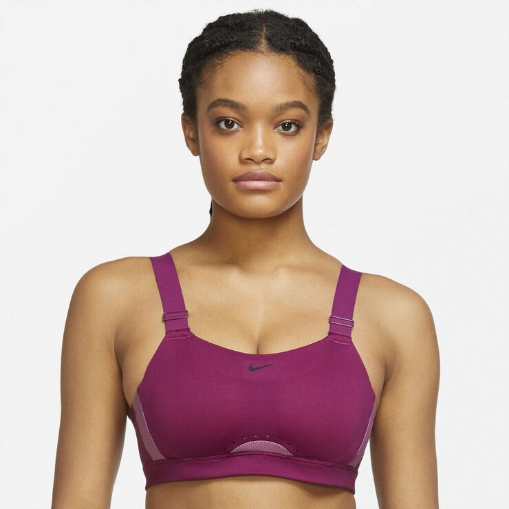Nike Dri Fit Alpha High Support Polstret Sports Bh Lilla