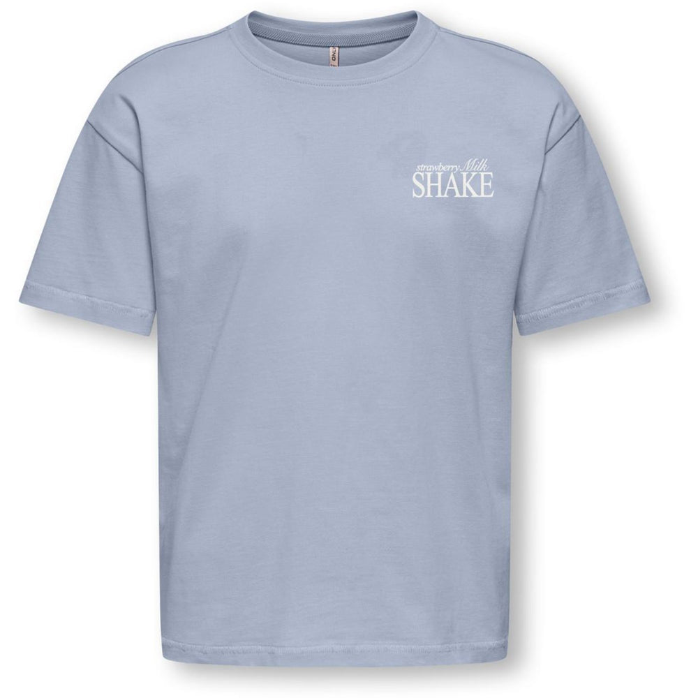 Køb kids ONLY Soft Chambray Milkshake Koghelen Life S/S Loose Tee Jrs Noos