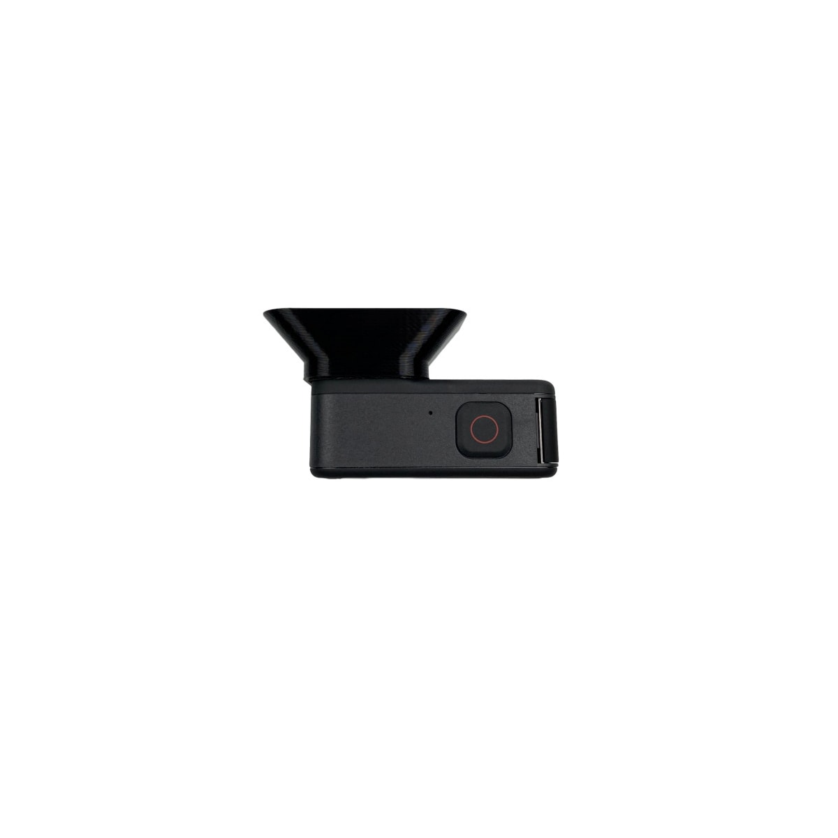 Lett bærbar solskjermingshette for GoPro Hero 5/6/7 svart Sort 7 x 6 x 2 cm
