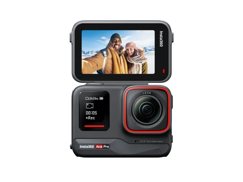 Insta360 Ace Pro - Action-kamera - 8K / 24 fps - Leica - Bluetooth, Wi-Fi - undervands op til 10 m - sort