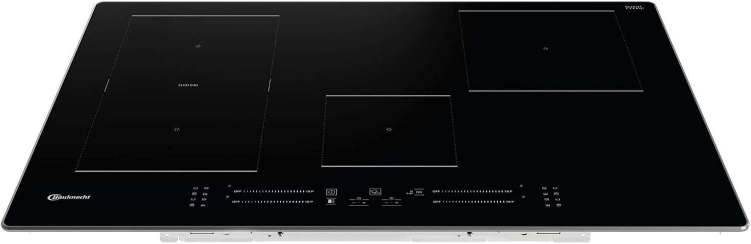 Bauknecht Induktions-Kochfeld BS 2677C AL / 77 cm/Flexi Zone/Booster/Automatik Funktionen/Timer/Schmelzstufe/Restwärmeanzeige